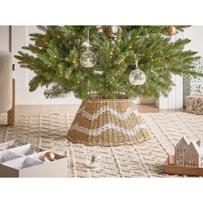 Julgranskrage Hiver - Naturlig, Vit 43x43x24 cm - Inredning - Julpynt & helgdekoration - Julpynt & juldekoration - Julgransfot