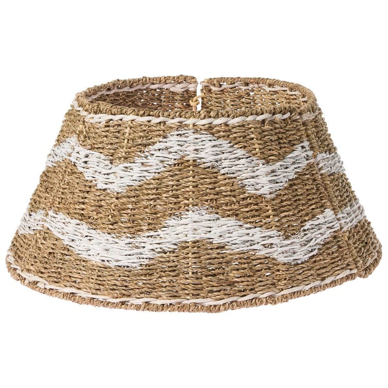 Julgranskrage Hiver, Naturlig, Vit 51x51x24 cm