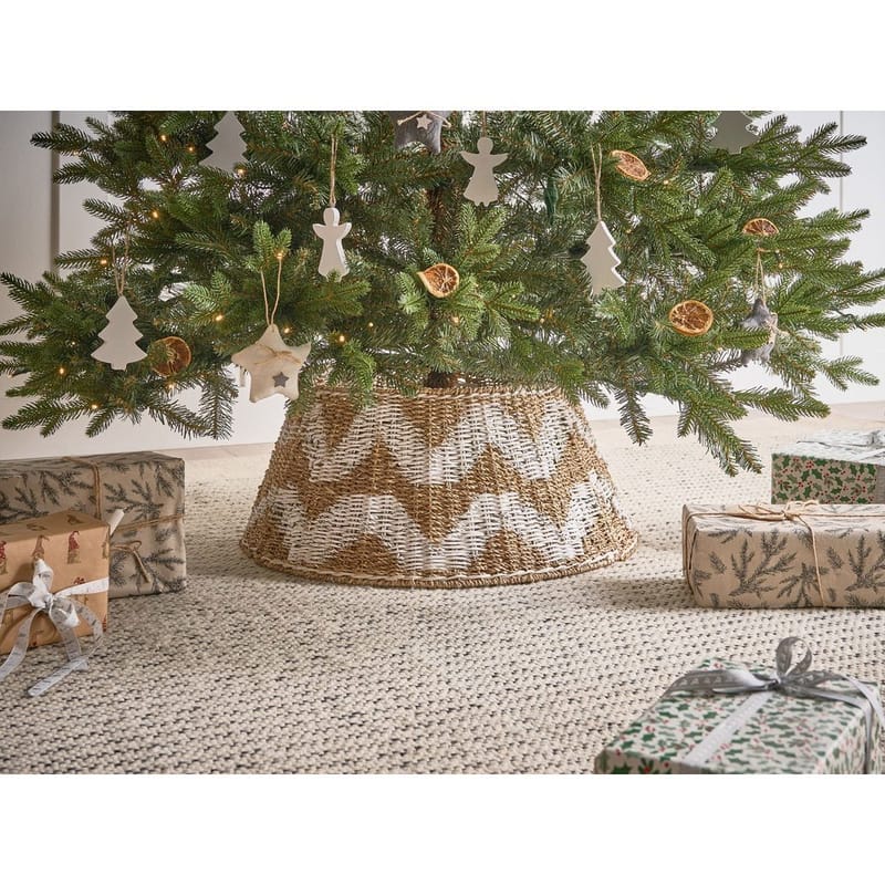 Julgranskrage Hiver - Naturlig, Vit 60x60x29 cm - Inredning - Julpynt & helgdekoration - Julpynt & juldekoration - Julgransfot