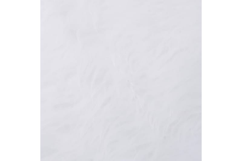Julgranskrage vit 122 cm fuskpäls - Vit - Julpynt & juldekoration - Julgranspynt & julgranskulor