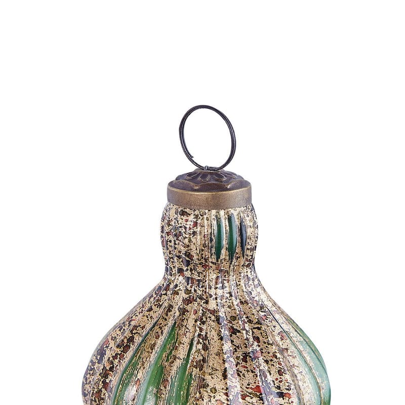 Julgranskula Brillant Set med 8 - Guld, Grön - Inredning - Julpynt & helgdekoration - Julpynt & juldekoration