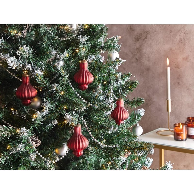 Julgranskula Brillant Set med 8 - Röd - Inredning - Julpynt & helgdekoration - Julpynt & juldekoration