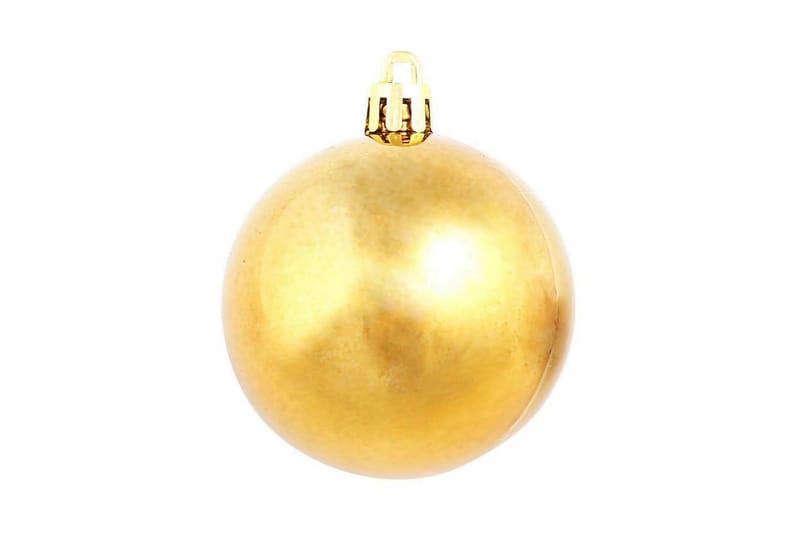 Julgranskulor 100 delar set 3/4/6 cm brun/brons/guld - Brun/Brons/Guld - Inredning - Julpynt & helgdekoration - Julpynt & juldekoration