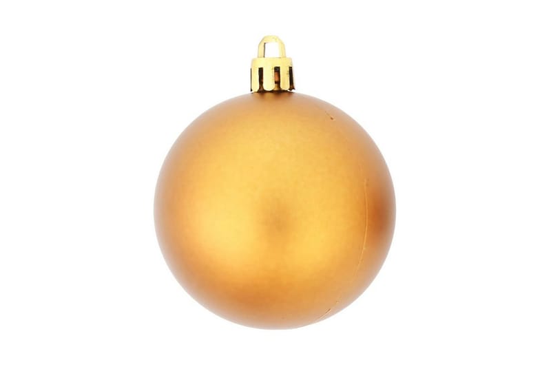 Julgranskulor 100 delar set 3/4/6 cm brun/brons/guld - Brun/Brons/Guld - Inredning - Julpynt & helgdekoration - Julpynt & juldekoration