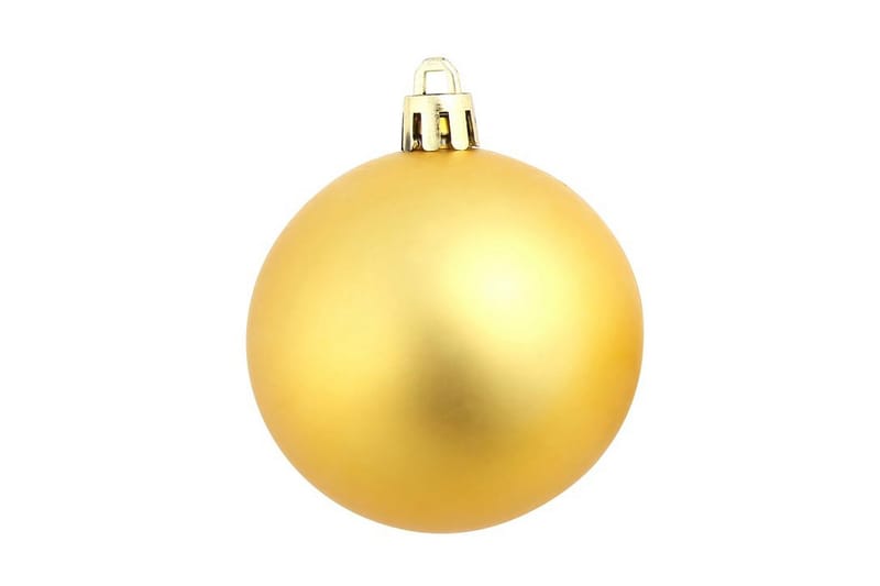 Julgranskulor 100 delar set 3/4/6 cm guld - Guld - Inredning - Julpynt & helgdekoration - Julpynt & juldekoration