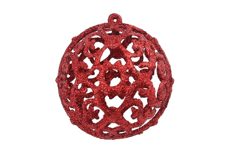 Julgranskulor 100 delar set 3/4/6 cm röd - Röd - Inredning - Julpynt & helgdekoration - Julpynt & juldekoration