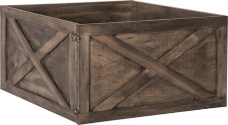 Woody Skyddskant Julgran tillbehör 45 cm - mörkbrun - Inredning - Julpynt & helgdekoration - Julpynt & juldekoration - Jultextil - Julgransmatta