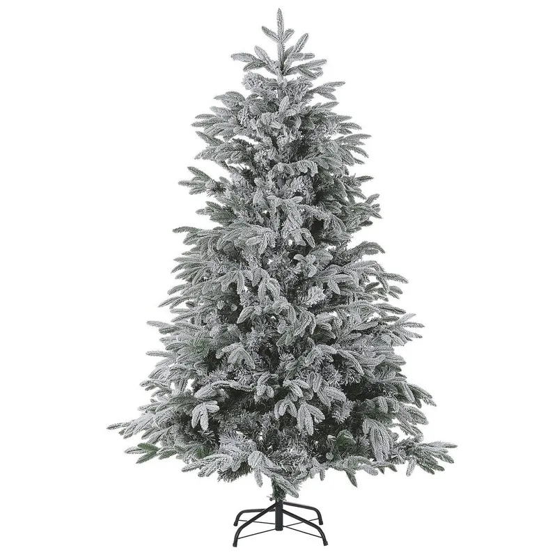 Konstgjord Snöig Julgran Bassie - 150x150x210 cm - Inredning - Julpynt & helgdekoration - Julpynt & juldekoration - Plastgran