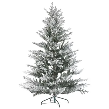 Konstgjord Snöig Julgran Brisco - 115x115x180 cm - Inredning - Julpynt & helgdekoration - Julpynt & juldekoration - Plastgran