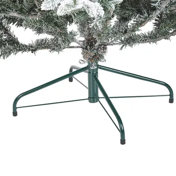 Konstgjord Snöig Julgran Brisco - 115x115x180 cm - Inredning - Julpynt & helgdekoration - Julpynt & juldekoration - Plastgran