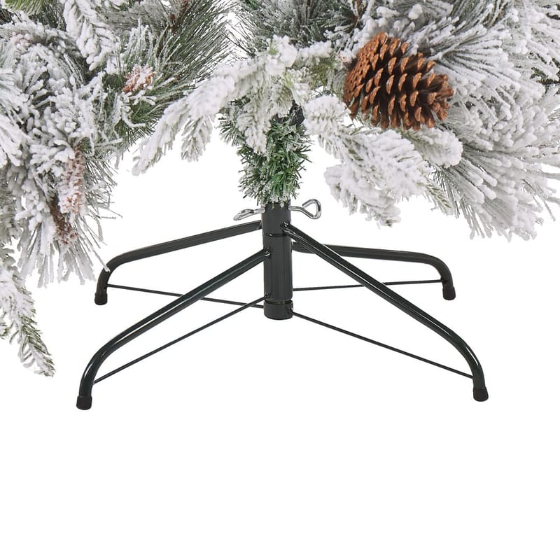 Masala Liten Snöig Plastgran 120 cm - Vit/Grön - Inredning - Julpynt & helgdekoration - Julpynt & juldekoration - Plastgran