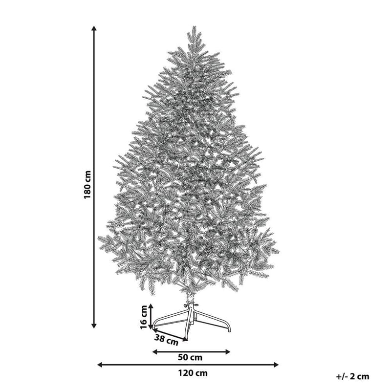 Masala Snöig Plastgran 180 cm - Vit/Grön - Inredning - Julpynt & helgdekoration - Julpynt & juldekoration - Plastgran