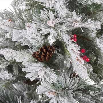 Masala Snöig Plastgran 180 cm - Vit/Grön - Inredning - Julpynt & helgdekoration - Julpynt & juldekoration - Plastgran