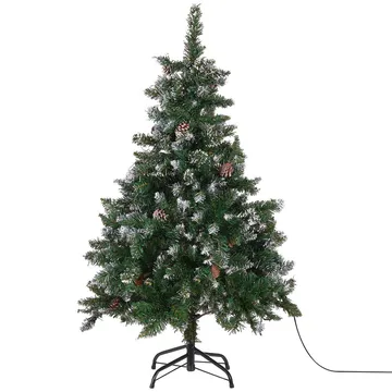 Palomar Liten Plastgran 120 cm med Belysning - Grön/Svart - Inredning - Julpynt & helgdekoration - Julpynt & juldekoration - Plastgran