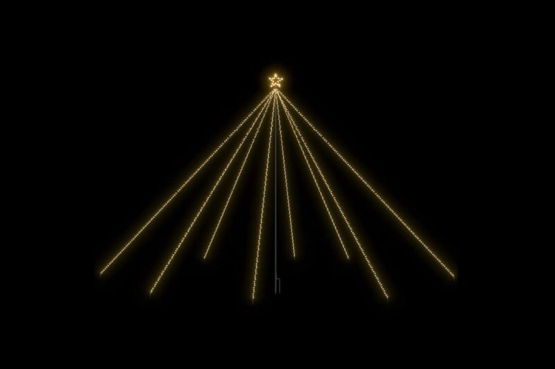 Julgran LED inomhus/utomhus 800 lysdioder 5 m - Vit - Inredning - Julpynt & helgdekoration - Julpynt & juldekoration - Plastgran