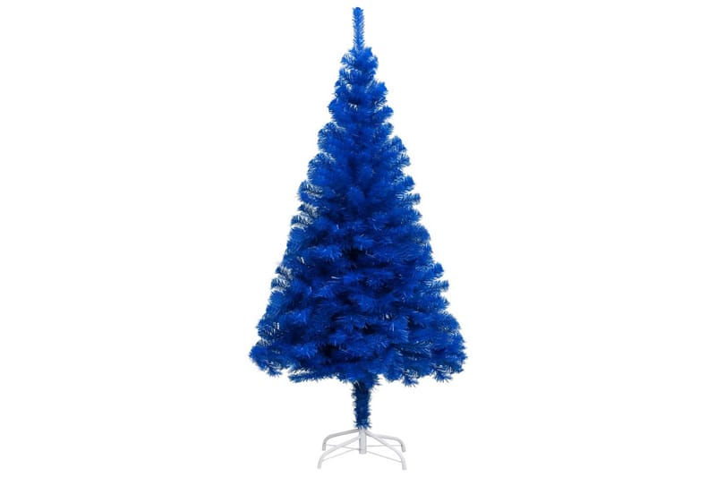 Plastgran med fot blå 120 cm PVC - Inredning - Julpynt & helgdekoration - Julpynt & juldekoration - Plastgran