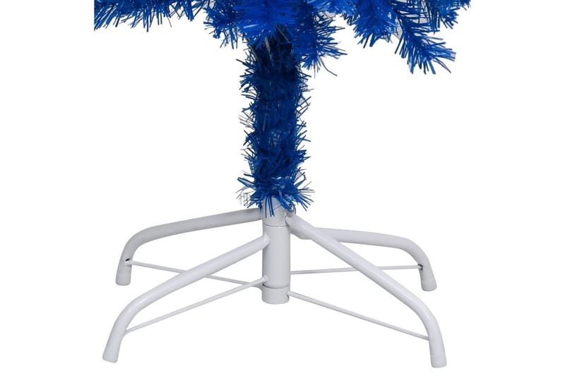 Plastgran med fot blå 120 cm PVC - Inredning - Julpynt & helgdekoration - Julpynt & juldekoration - Plastgran