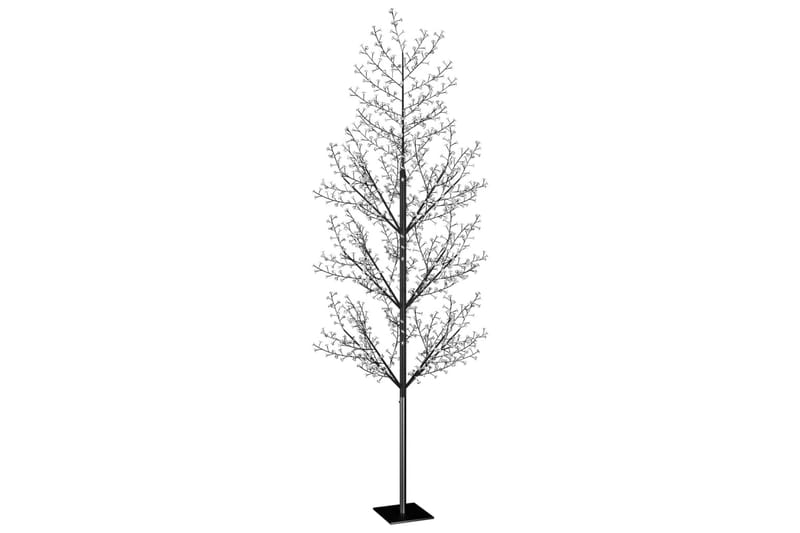 Plastgran 1200 LED körsbärsblommor blått ljus 400 cm - Svart - Inredning - Julpynt & helgdekoration - Julpynt & juldekoration - Plastgran