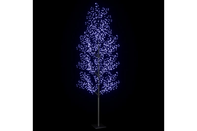 Plastgran 1200 LED körsbärsblommor blått ljus 400 cm - Svart - Inredning - Julpynt & helgdekoration - Julpynt & juldekoration - Plastgran