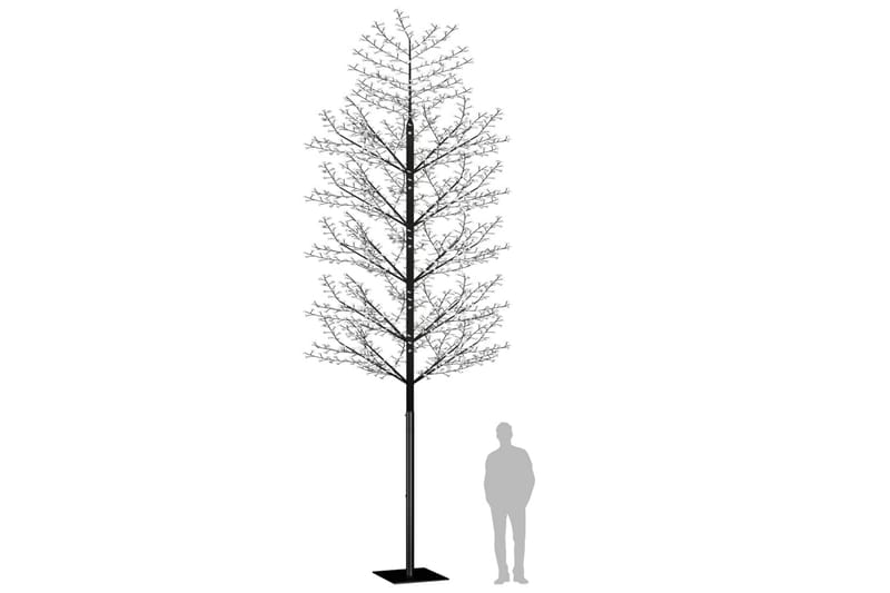 Plastgran 2000 LED körsbärsblommor kallvitt ljus 500 cm - Svart - Inredning - Julpynt & helgdekoration - Julpynt & juldekoration - Plastgran