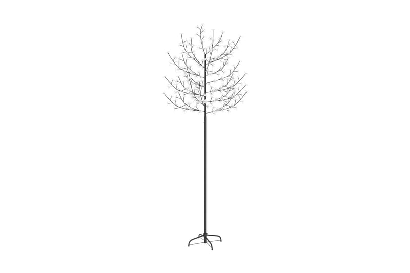 Plastgran 220 LED körsbärsblommor kallvitt ljus 220 cm - Svart - Inredning - Julpynt & helgdekoration - Julpynt & juldekoration - Plastgran