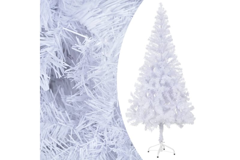 Plastgran med fot 180 cm 620 grenar - Vit - Inredning - Julpynt & helgdekoration - Julpynt & juldekoration - Plastgran