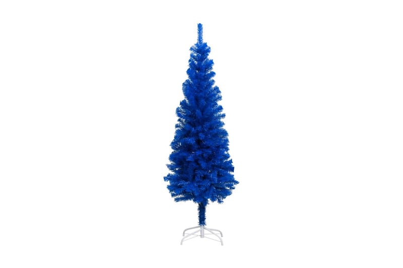 Plastgran med fot blå 210 cm PVC - Blå - Inredning - Julpynt & helgdekoration - Julpynt & juldekoration - Plastgran