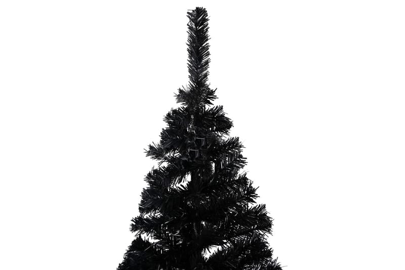 Plastgran med fot svart 150 cm PVC - Svart - Inredning - Julpynt & helgdekoration - Julpynt & juldekoration - Plastgran