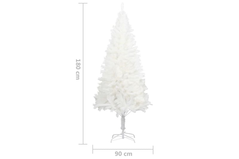 Plastgran verklighetstrogna barr vit 180 cm - Vit - Inredning - Julpynt & helgdekoration - Julpynt & juldekoration - Plastgran