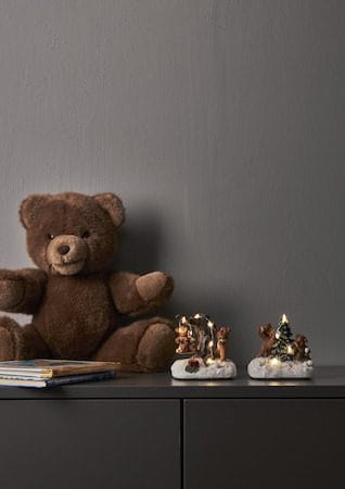 Tedville Inomhusdekoration 10 cm - Flerfärgad - Inredning - Julpynt & helgdekoration - Julpynt & juldekoration - Julängel & julfigur