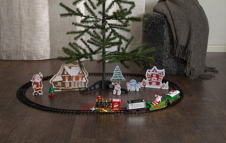 X-mas Train Dekorativt sceneri 103 cm - Flerfärgad - Inredning - Julpynt & helgdekoration - Julpynt & juldekoration - Julängel & julfigur