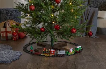 X-mas Train Dekorativt sceneri 103 cm - Flerfärgad - Inredning - Julpynt & helgdekoration - Julpynt & juldekoration - Julängel & julfigur