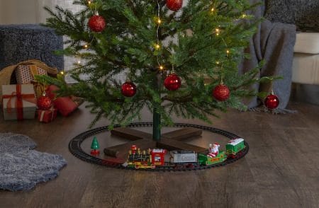X-mas Train Dekorativt sceneri 103 cm - Flerfärgad - Inredning - Julpynt & helgdekoration - Julpynt & juldekoration - Julängel & julfigur