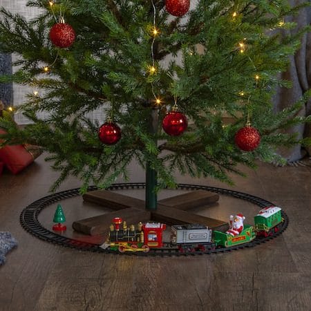 X-mas Train Dekorativt sceneri 103 cm - Flerfärgad - Inredning - Julpynt & helgdekoration - Julpynt & juldekoration - Julängel & julfigur