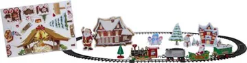 X-mas Train Dekorativt sceneri 103 cm - Flerfärgad - Inredning - Julpynt & helgdekoration - Julpynt & juldekoration - Julängel & julfigur