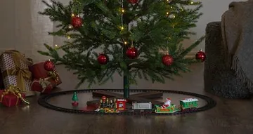 X-mas Train Dekorativt sceneri 103 cm - Flerfärgad - Inredning - Julpynt & helgdekoration - Julpynt & juldekoration - Julängel & julfigur