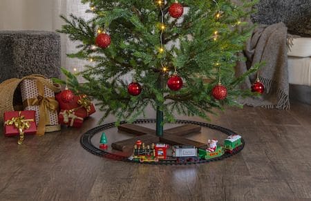 X-mas Train Dekorativt sceneri 103 cm - Flerfärgad - Inredning - Julpynt & helgdekoration - Julpynt & juldekoration - Julängel & julfigur