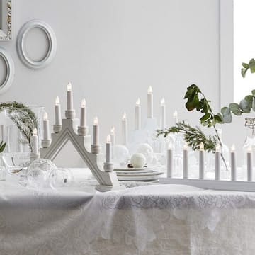 Karin Ljusstake 42 cm - vit - Inredning - Julpynt & helgdekoration - Julpynt & juldekoration