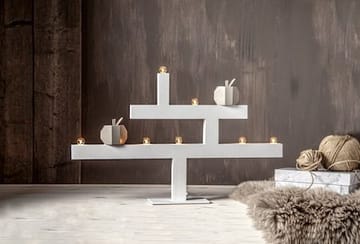 Kivik Stor Adventsljusstake 62 cm - Ljusstake i Trä - Vit - Inredning - Julpynt & helgdekoration - Julpynt & juldekoration