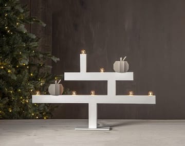 Kivik Stor Adventsljusstake 62 cm - Ljusstake i Trä - Vit - Inredning - Julpynt & helgdekoration - Julpynt & juldekoration