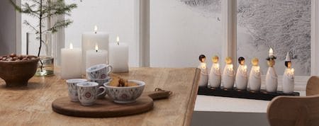 Luciatåg Ljusstake 48 cm - vit - Inredning - Julpynt & helgdekoration - Julpynt & juldekoration