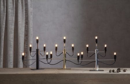 Milano Ljusstake 46 cm - Mässing - Inredning - Julpynt & helgdekoration - Julpynt & juldekoration