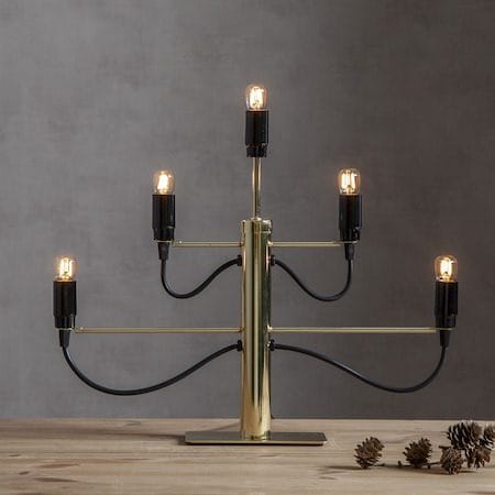 Milano Ljusstake 46 cm - Mässing - Inredning - Julpynt & helgdekoration - Julpynt & juldekoration