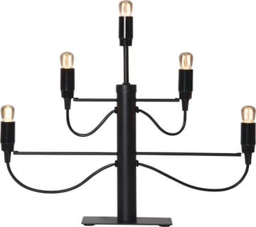 Milano Ljusstake 46 cm - matt svart - Inredning - Julpynt & helgdekoration - Julpynt & juldekoration