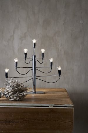 Milano Ljusstake 60 cm - krom - Inredning - Julpynt & helgdekoration - Julpynt & juldekoration