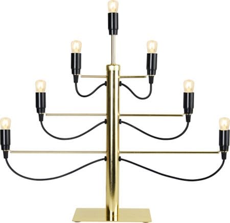Milano Ljusstake 60 cm - mässingsfärgad - Inredning - Julpynt & helgdekoration - Julpynt & juldekoration