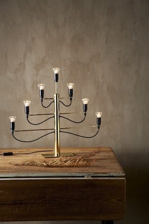 Milano Ljusstake 60 cm - mässingsfärgad - Inredning - Julpynt & helgdekoration - Julpynt & juldekoration