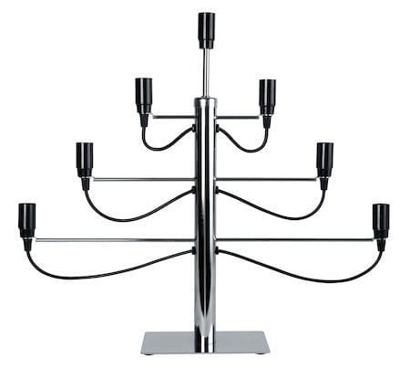 Milano Stor Adventsljusstake 60 cm - Ljusstake i Metall - Kromsilver - Inredning - Julpynt & helgdekoration - Julpynt & juldekoration