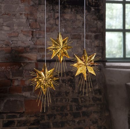 Mini Luxe Julstjärna 25 cm - mässing - Inredning - Julpynt & helgdekoration - Julpynt & juldekoration