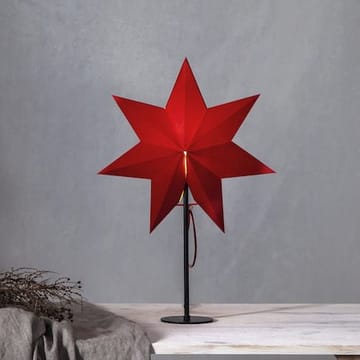 Mixa Stjärna på fot 50 cm - röd med svart fot - Inredning - Julpynt & helgdekoration - Julpynt & juldekoration